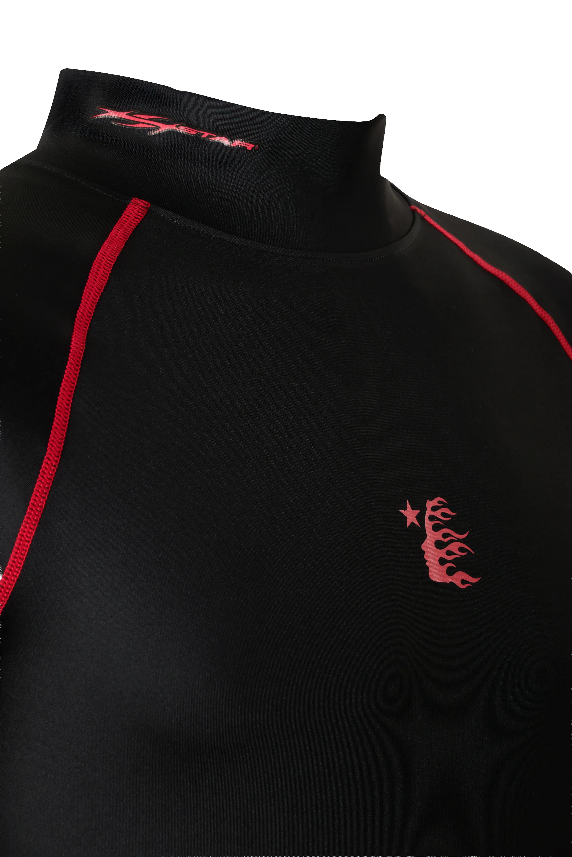 Mockneck Compression T-Shirt - Image 3